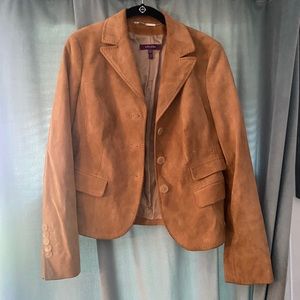 Escada Suede Blazer Jacket